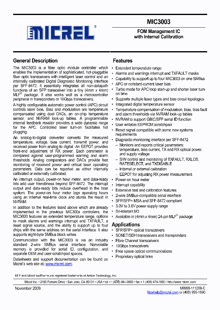 MIC3003_4512623.PDF Datasheet