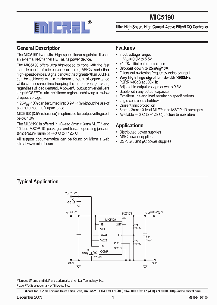 MIC5190BML_4197551.PDF Datasheet