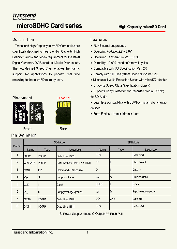 MICROSDHC_4521574.PDF Datasheet