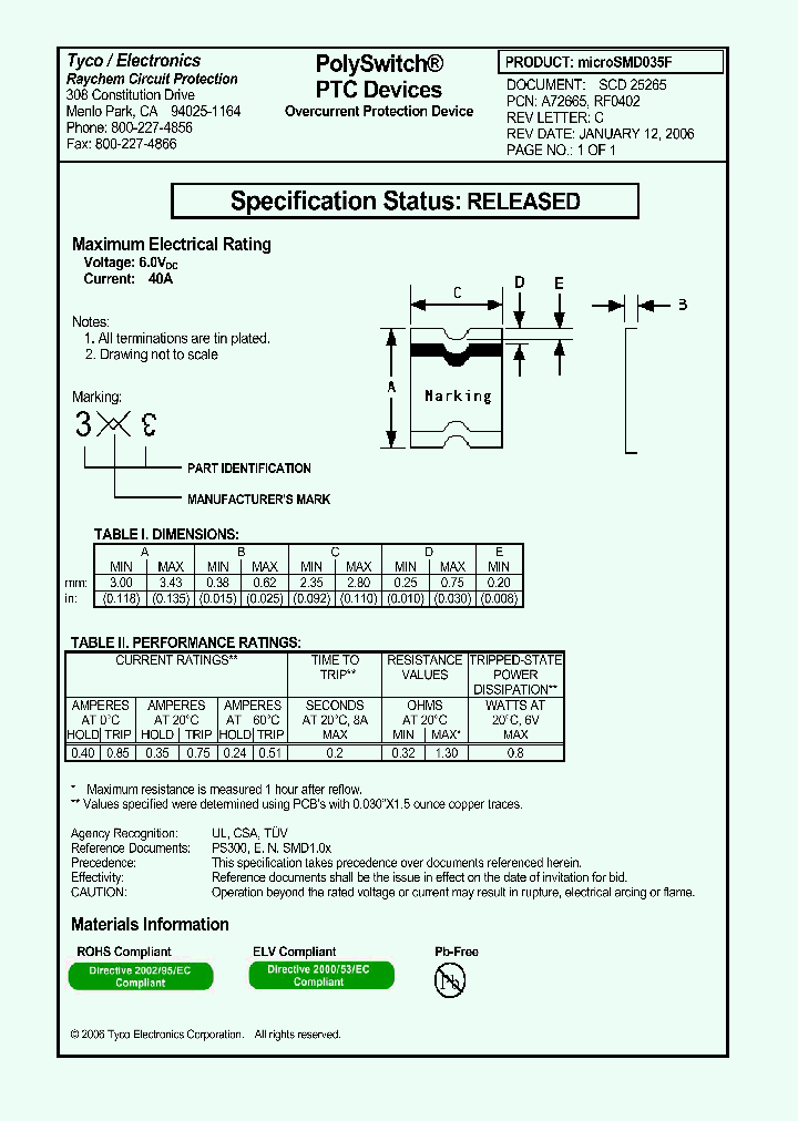 MICROSMD035F_4565938.PDF Datasheet
