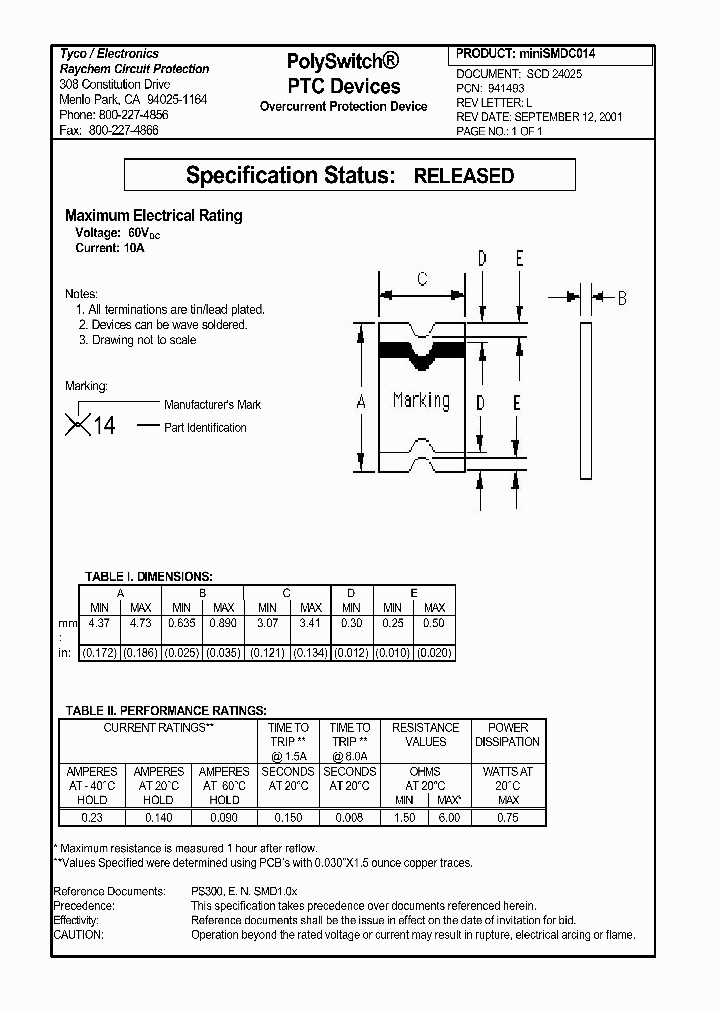 MINISMDC014_4563580.PDF Datasheet