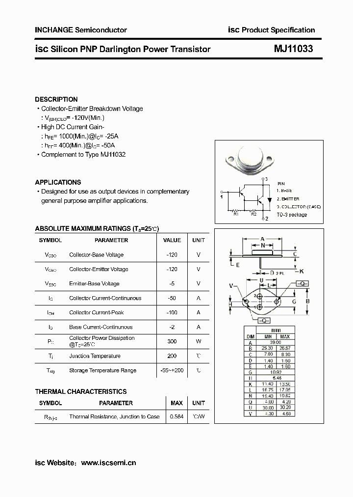 MJ11033_4299879.PDF Datasheet