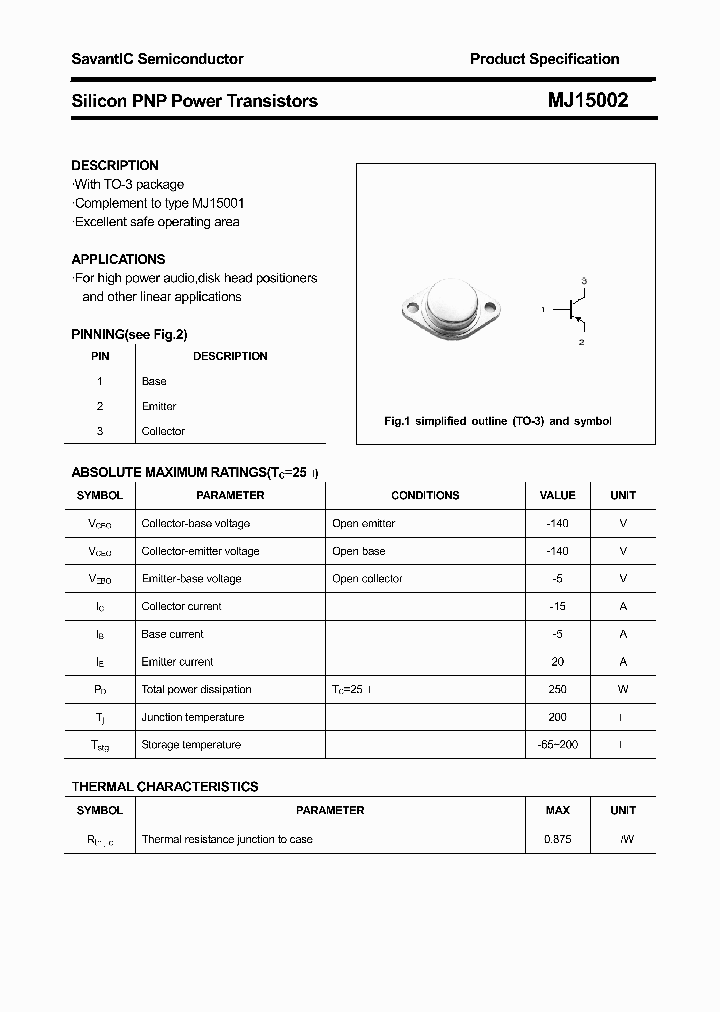 MJ15002_4392532.PDF Datasheet
