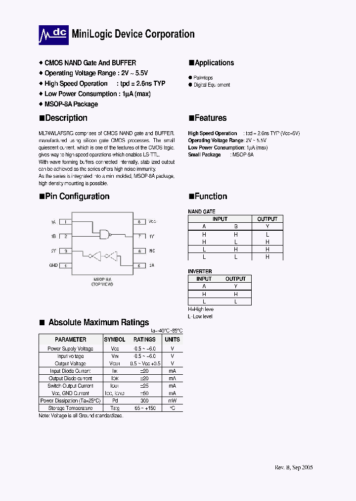 ML74WLAF_4552867.PDF Datasheet