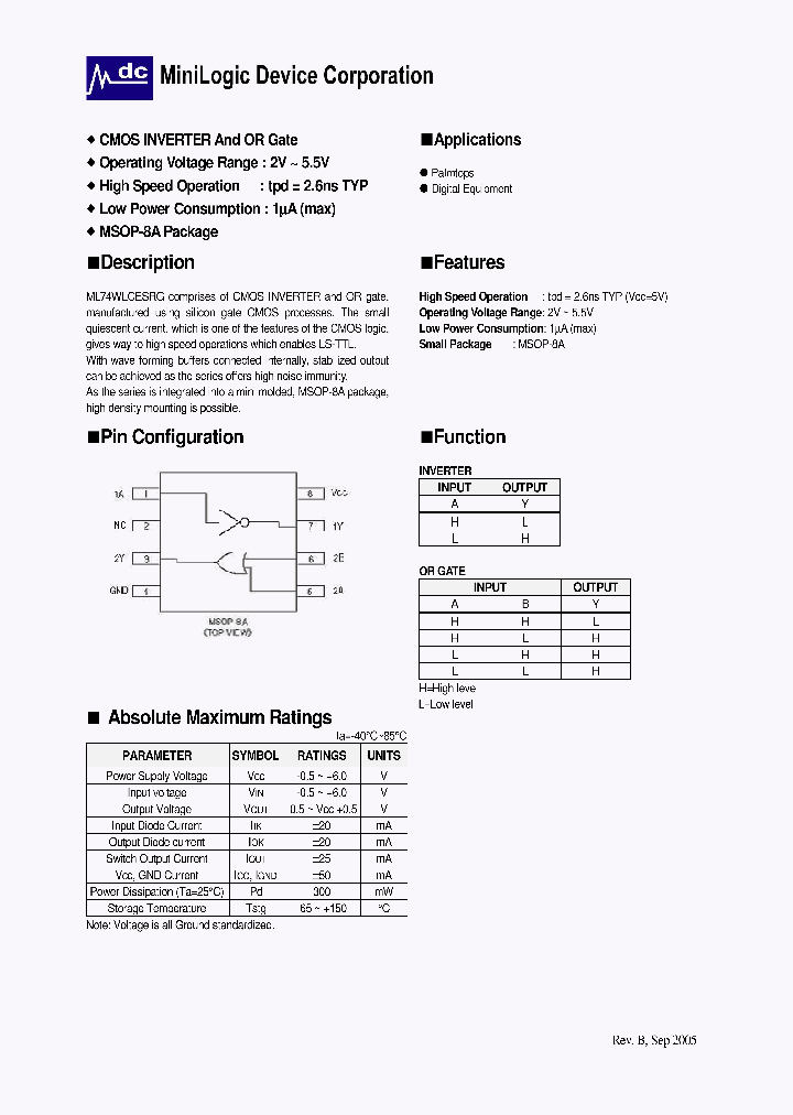 ML74WLCE_4445810.PDF Datasheet