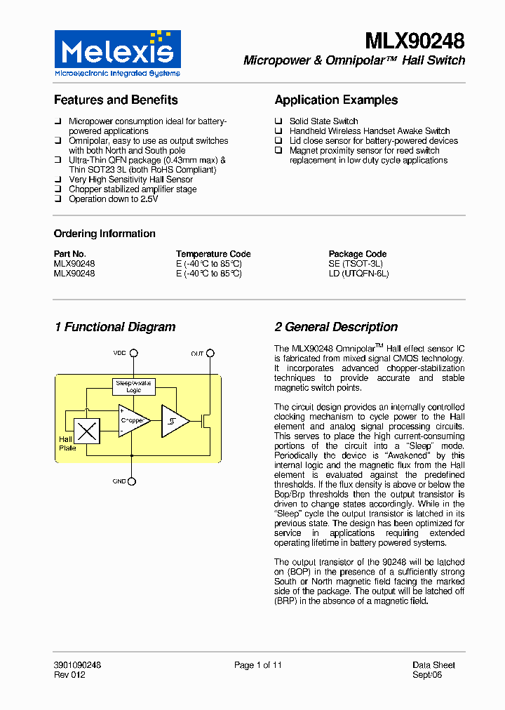 MLX90248_4387894.PDF Datasheet