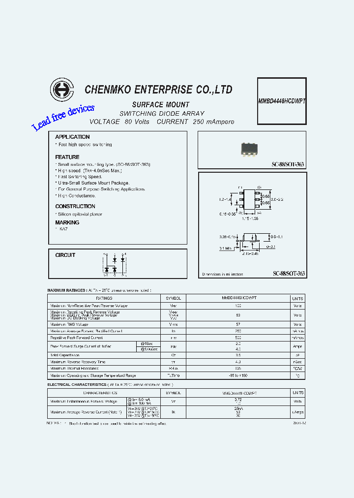 MMBD4448HCDWPT_4449060.PDF Datasheet