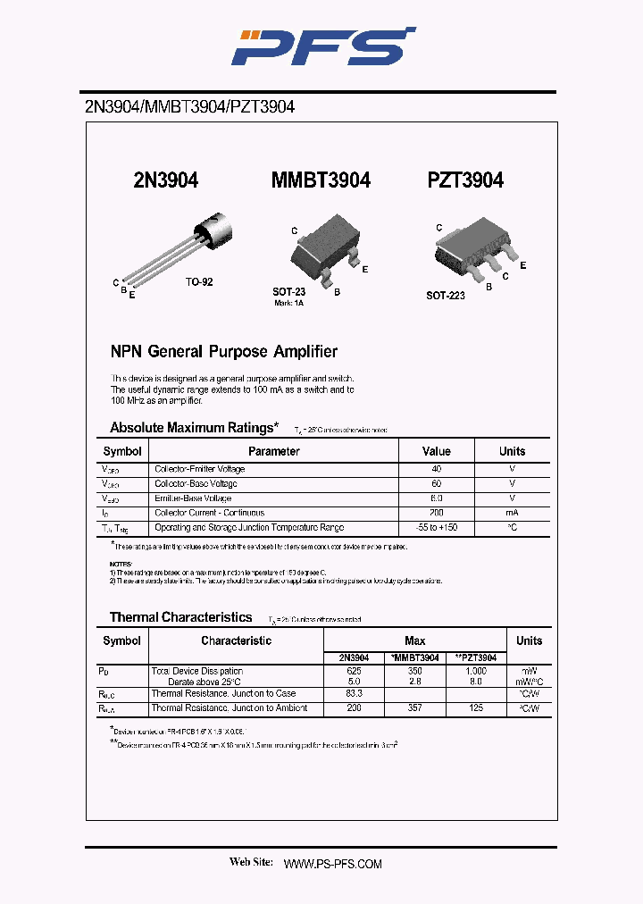 MMBT3904_4853984.PDF Datasheet