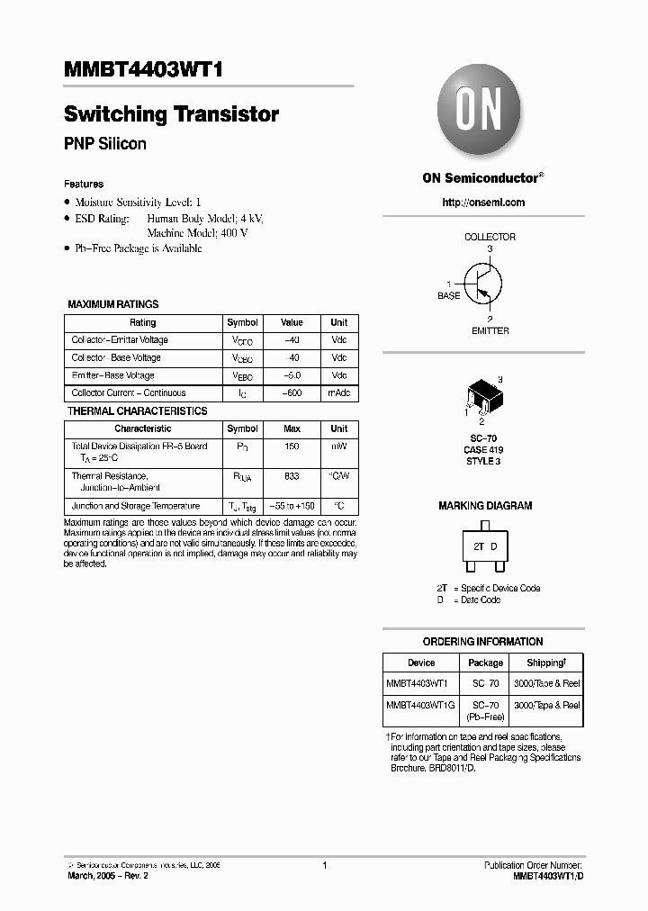 MMBT4403WT1_4787626.PDF Datasheet