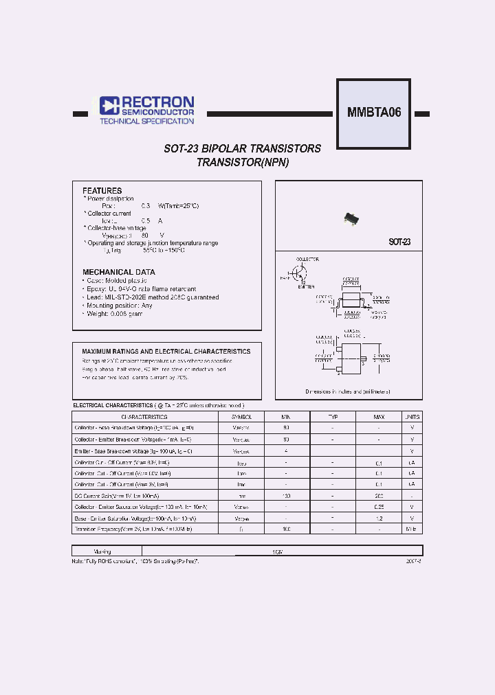 MMBTA06_4569229.PDF Datasheet