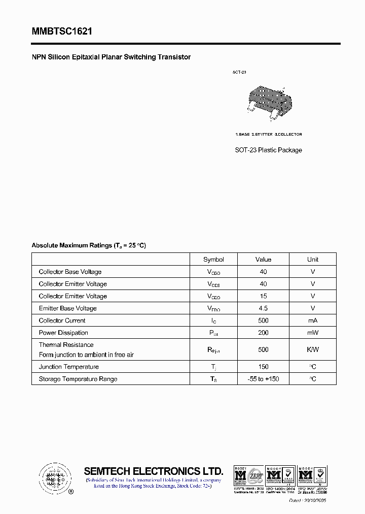 MMBTSC1621_4522842.PDF Datasheet