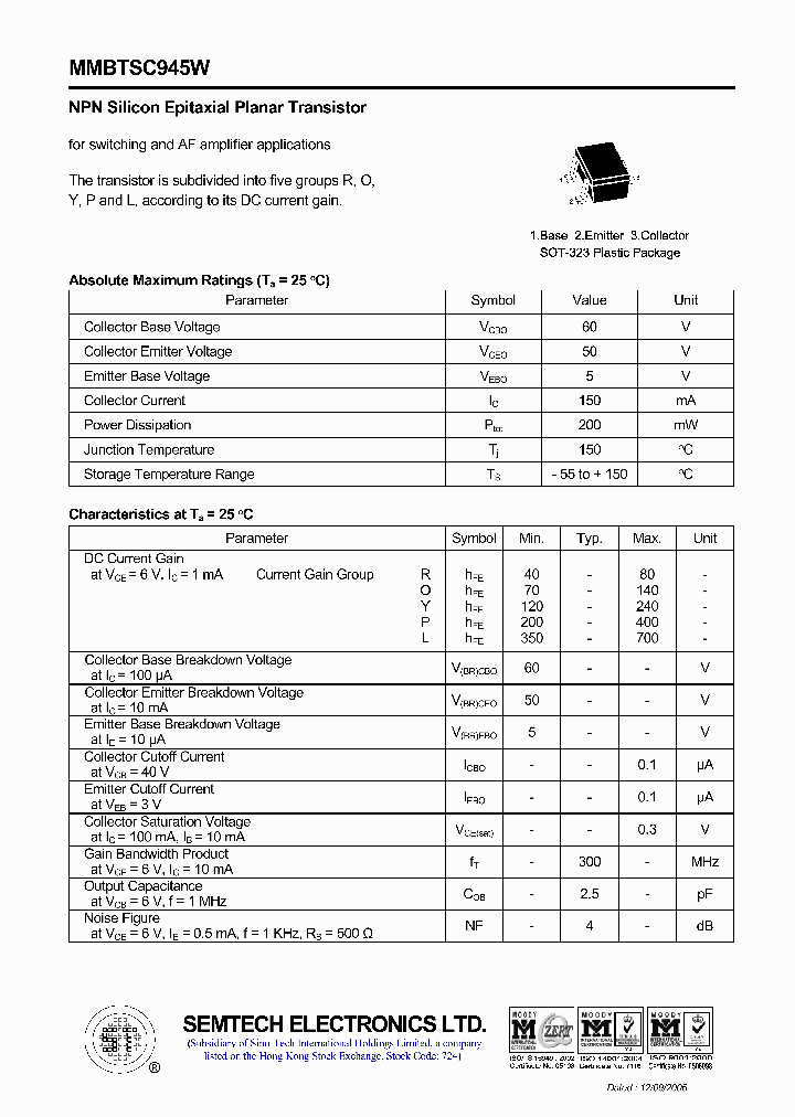 MMBTSC945W_4506153.PDF Datasheet
