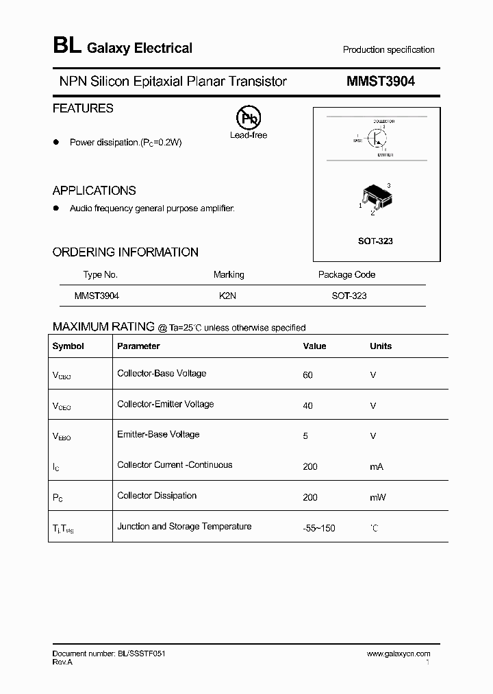 MMST3904_4175671.PDF Datasheet
