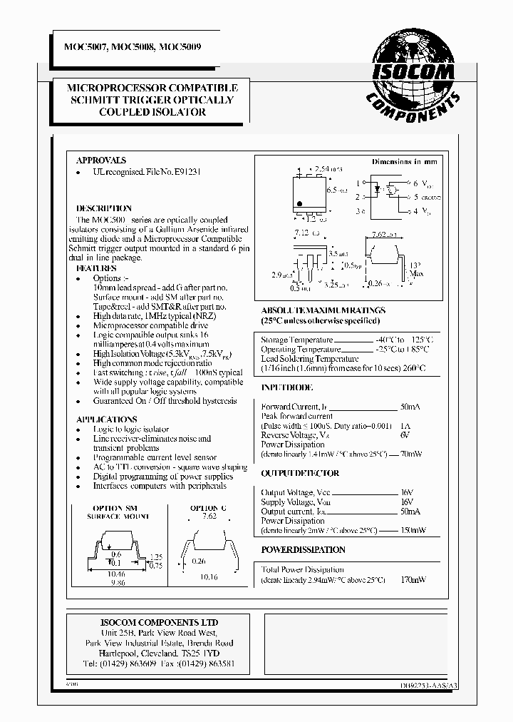 MOC5007_4452843.PDF Datasheet