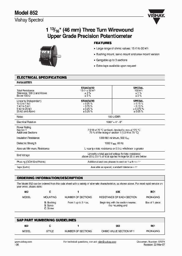 MODEL852_4592882.PDF Datasheet