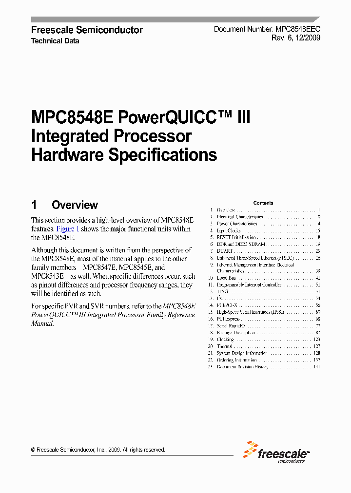 MPC8548EVUAQG_4534114.PDF Datasheet
