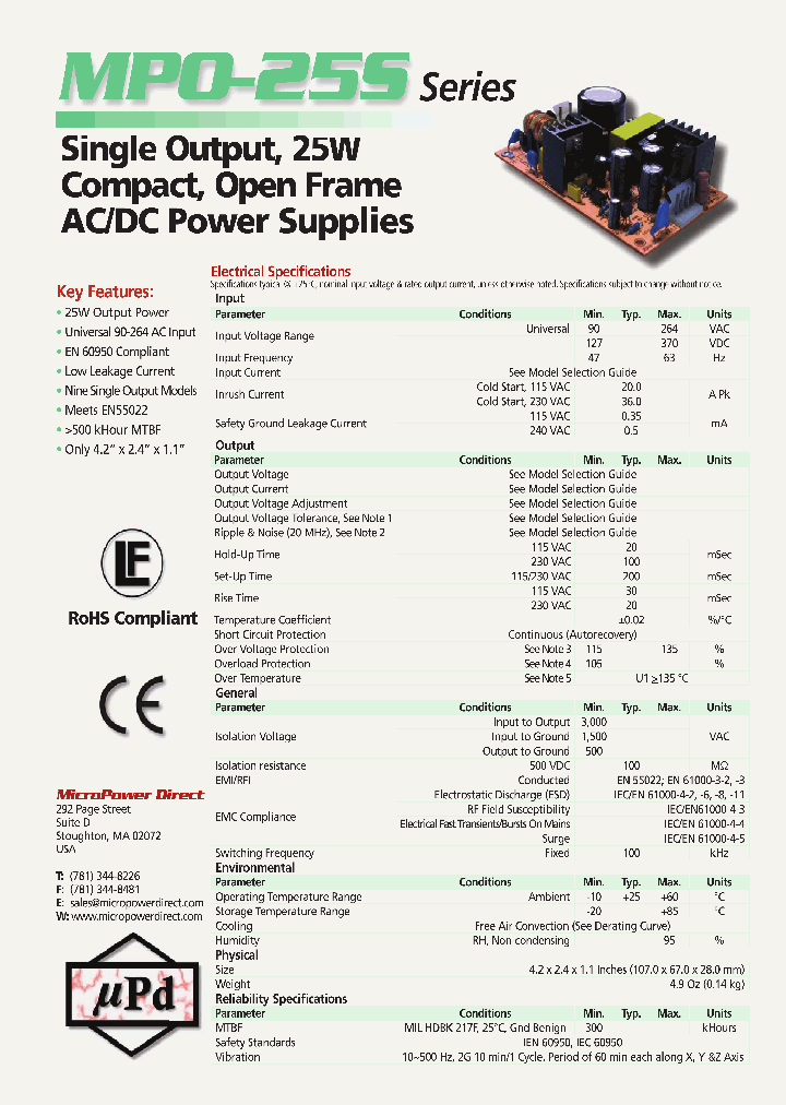 MPO-25S_4463709.PDF Datasheet