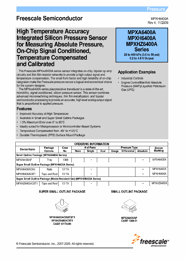MPXHZ6400AC6T1_4513136.PDF Datasheet