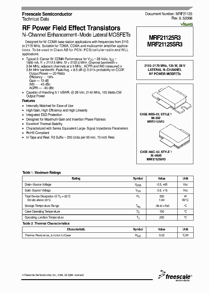 MRF21125_4304570.PDF Datasheet