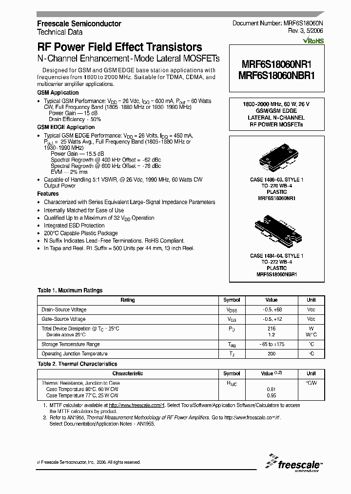 MRF6S18060NBR1_4221721.PDF Datasheet