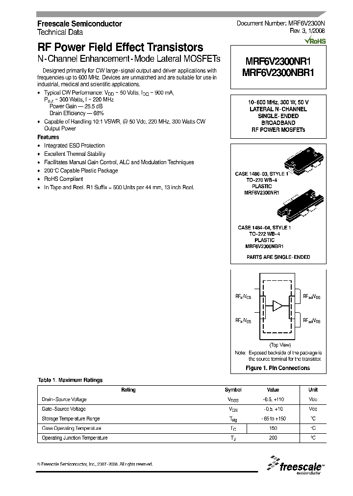 MRF6V2300NBR1_4563732.PDF Datasheet