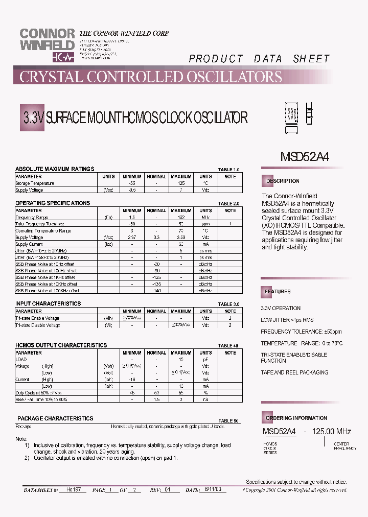 MSD52A4_4306736.PDF Datasheet