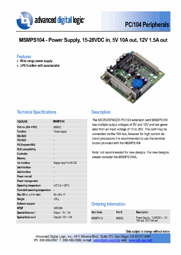 MSMPS104_4467932.PDF Datasheet