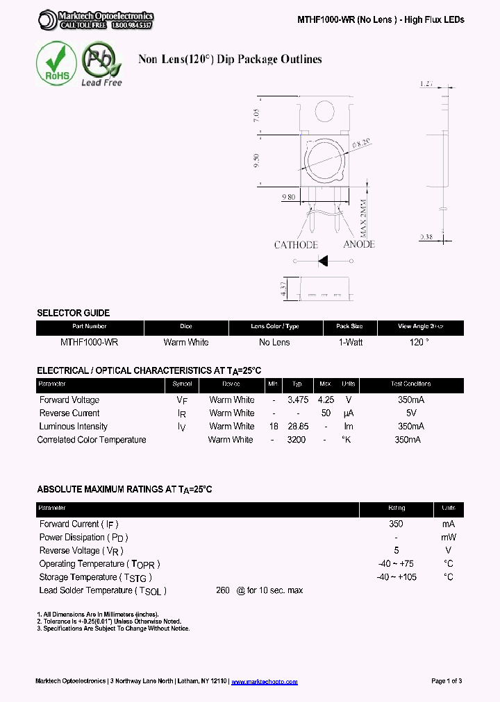 MTHF1000-WR_4791237.PDF Datasheet