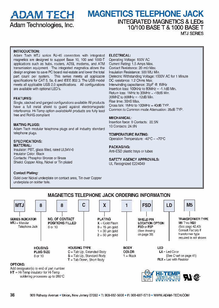 MTJ108T11RLXM1_4716100.PDF Datasheet
