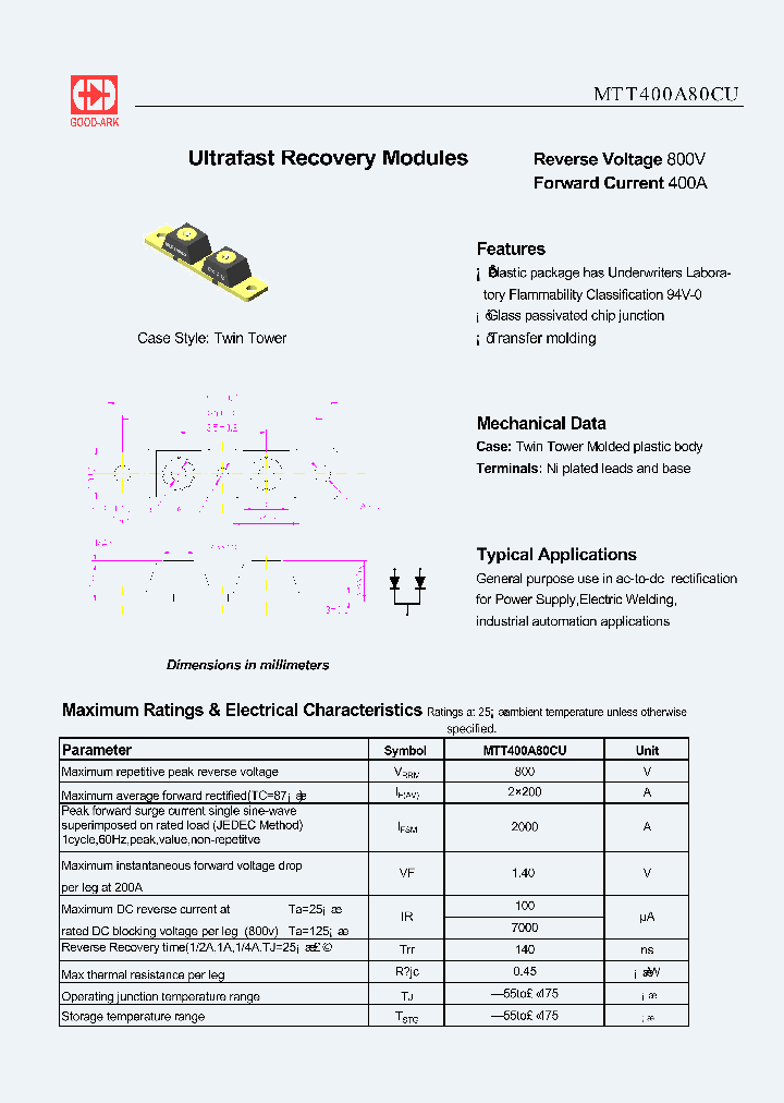 MTT400A80CU_4518655.PDF Datasheet
