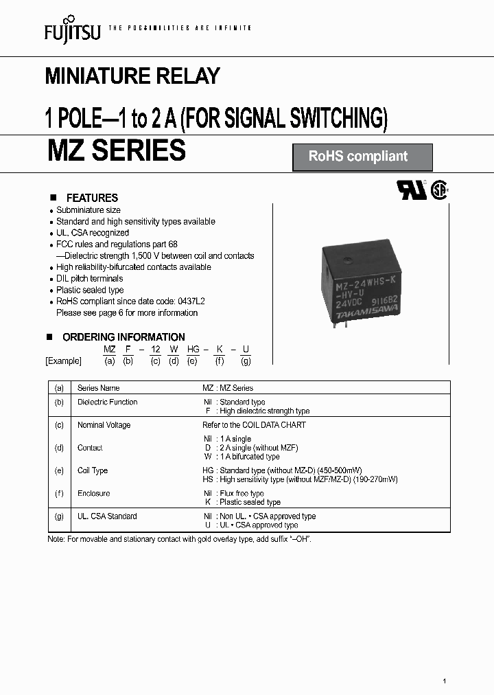 MZ-12DHS-K_4554149.PDF Datasheet