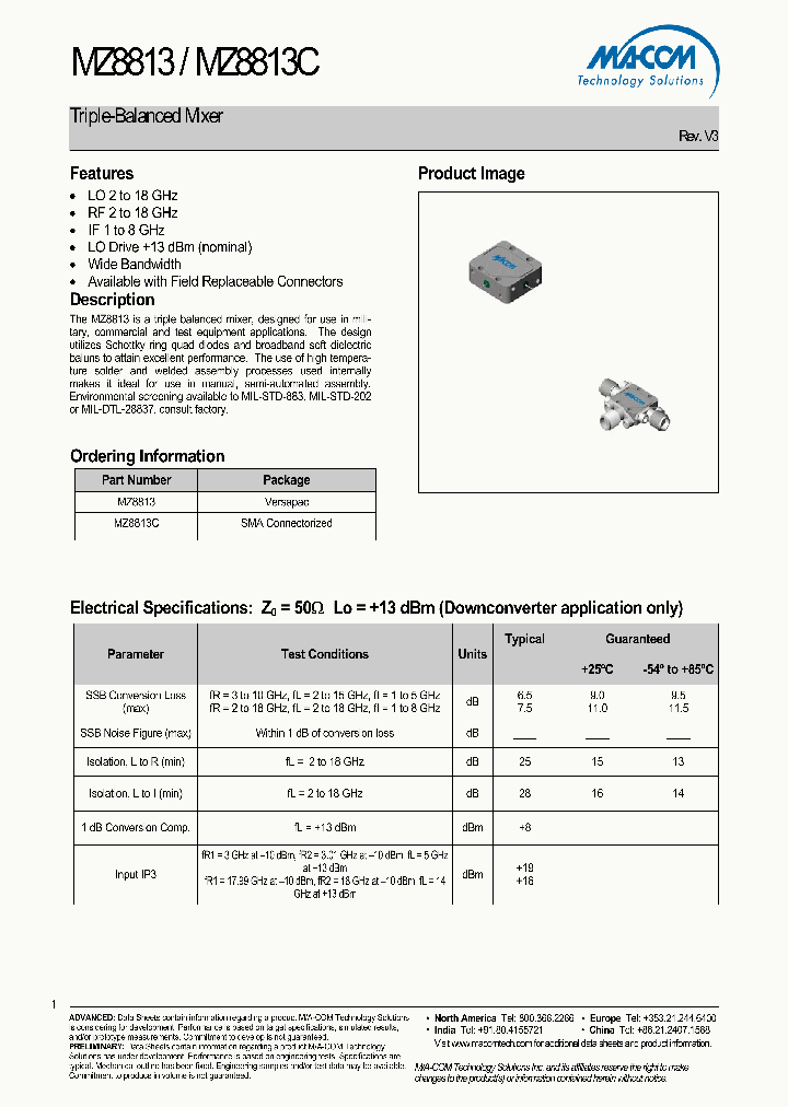 MZ8813_4809438.PDF Datasheet
