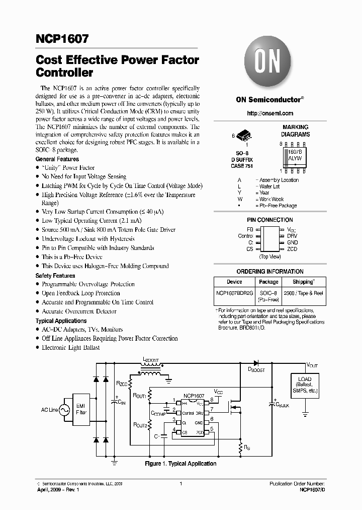 NCP1607_4532355.PDF Datasheet