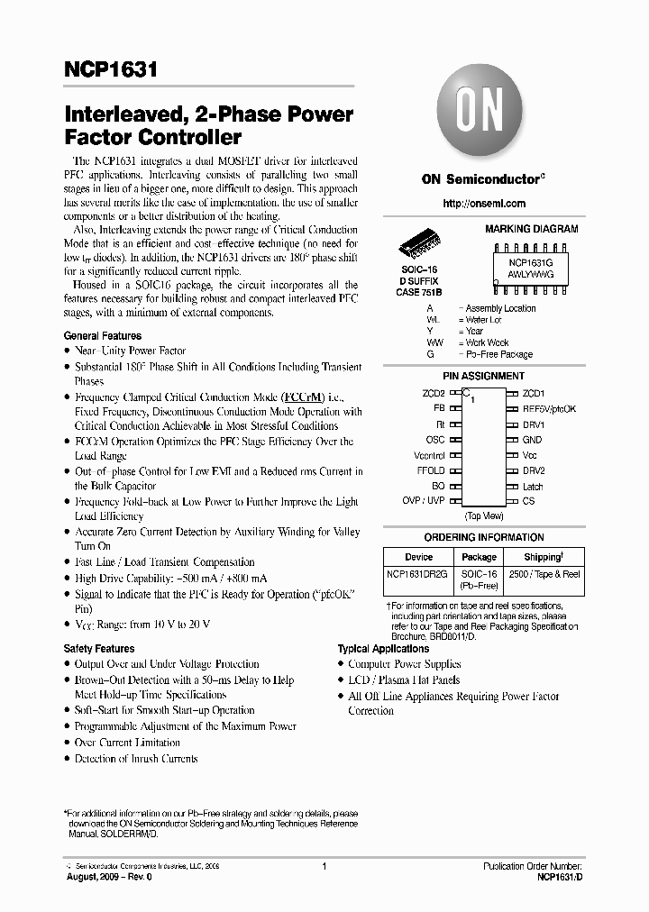 NCP1631DR2G_4644732.PDF Datasheet