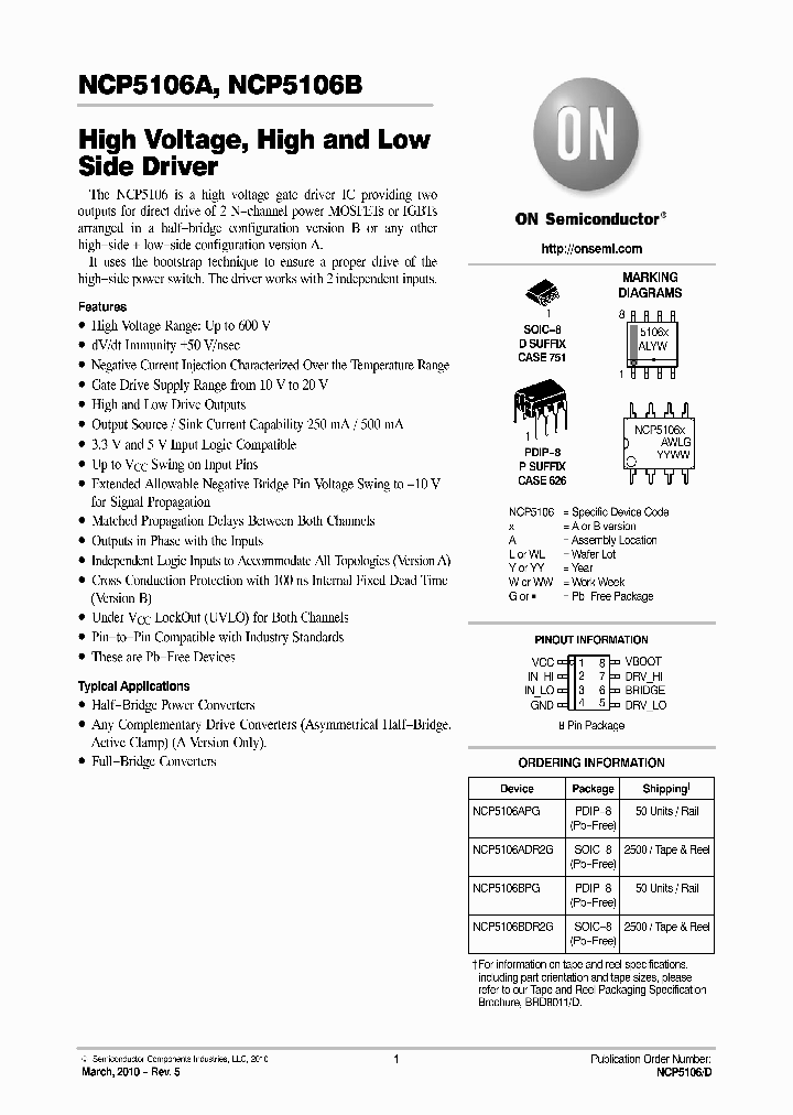 NCP5106A_4679107.PDF Datasheet