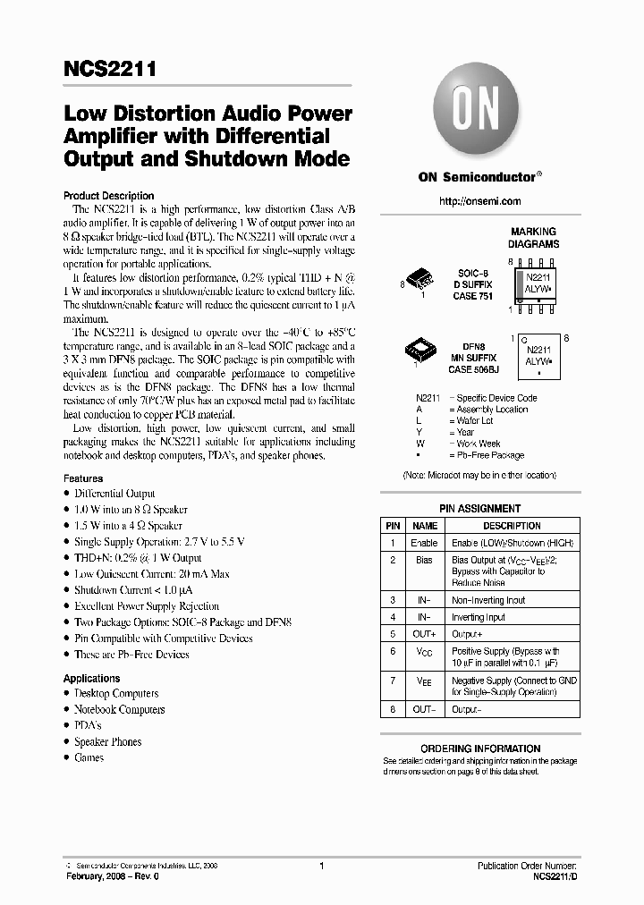 NCS2211_4357764.PDF Datasheet