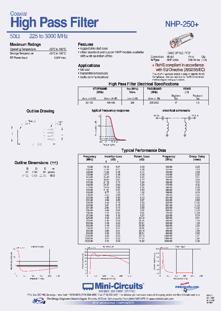 NHP-250_4402441.PDF Datasheet