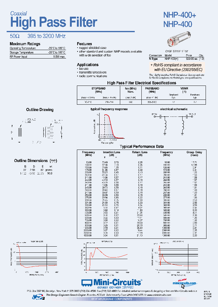 NHP-400_4557462.PDF Datasheet