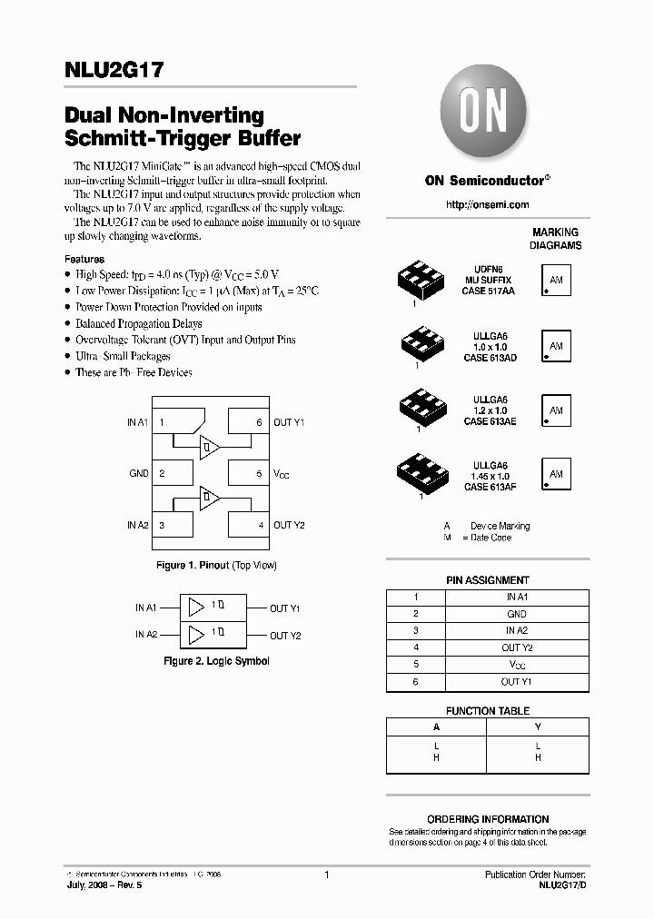 NLU2G17_4714291.PDF Datasheet