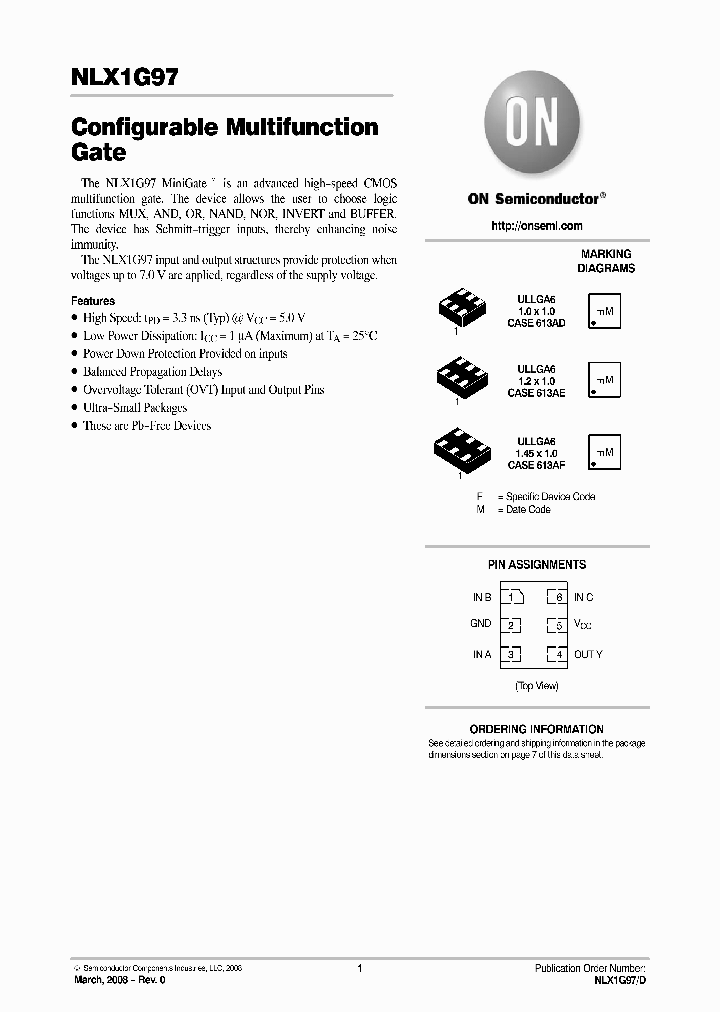 NLX1G97AMX1TCG_4521311.PDF Datasheet