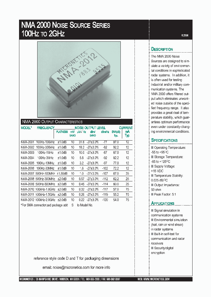 NMA-2001_4716779.PDF Datasheet