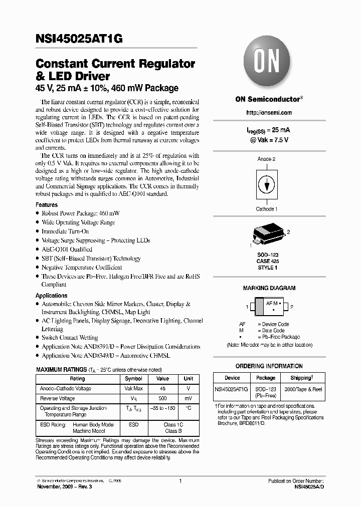 NSI45025AT1G_4858316.PDF Datasheet