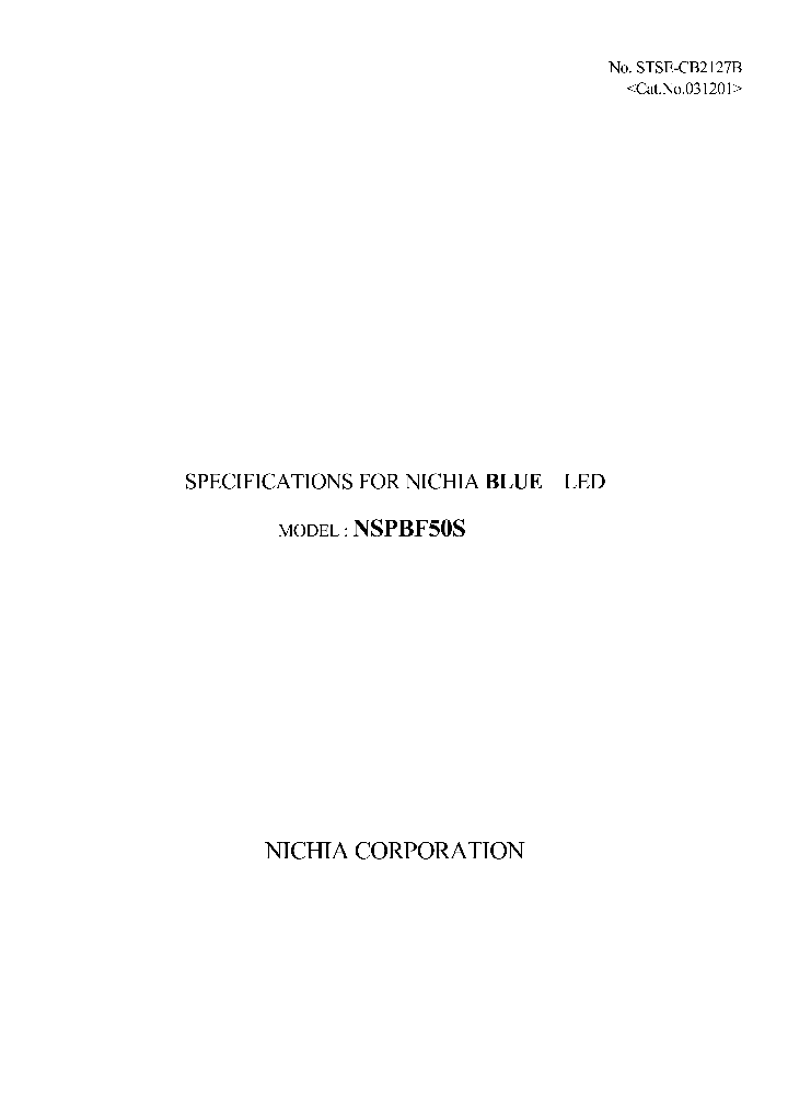 NSPBF50S_4209108.PDF Datasheet