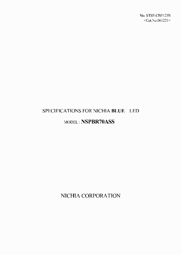 NSPBR70ASS_4245709.PDF Datasheet