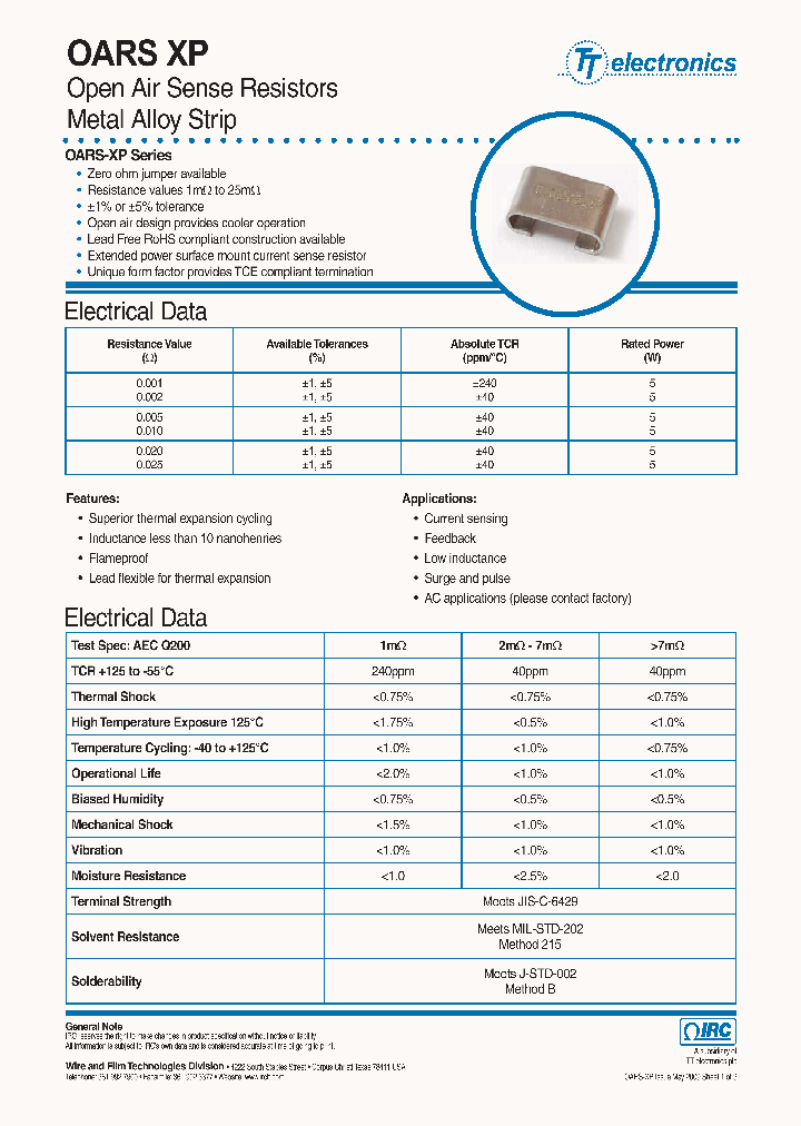 OARS-XPR005FLF_4799063.PDF Datasheet