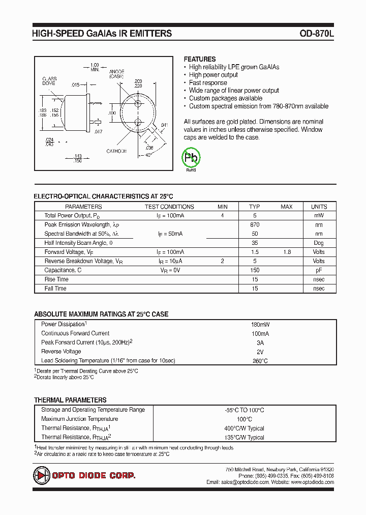 OD-870L_4430456.PDF Datasheet