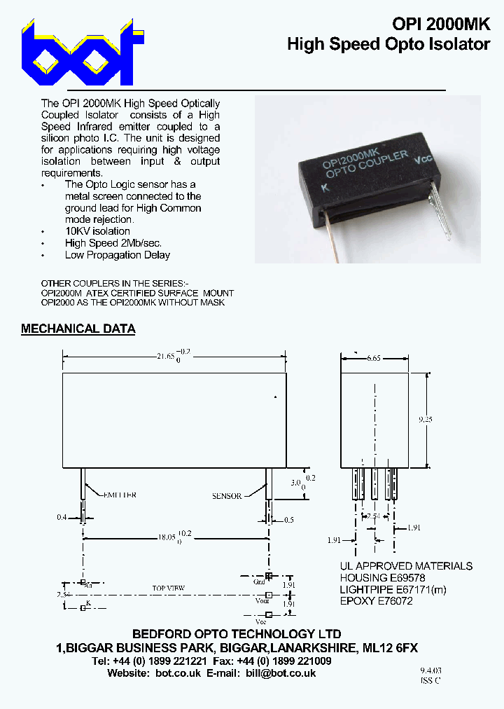 OPI2000MK_4313816.PDF Datasheet