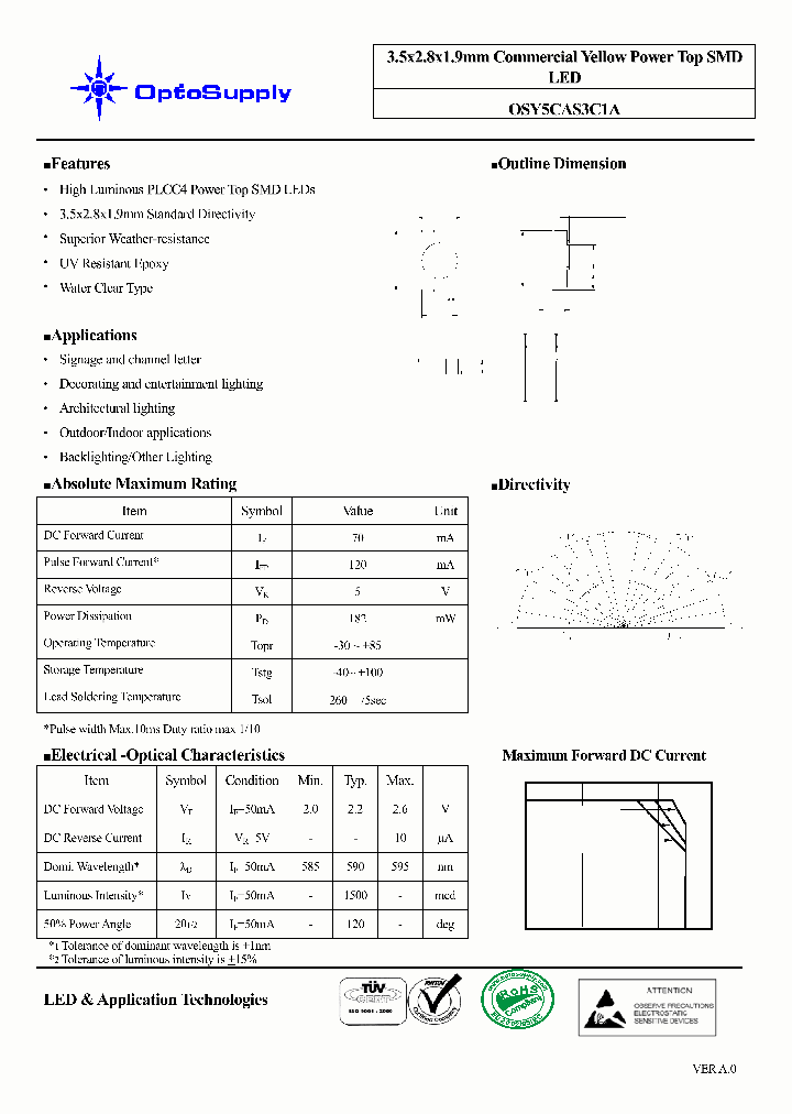 OSY5CAS3C1A_4772768.PDF Datasheet