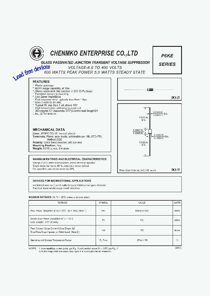 P6KE91PT_4489281.PDF Datasheet