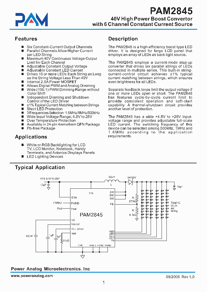 PAM2845_4259568.PDF Datasheet